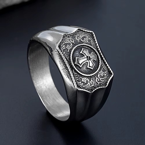 Templer kreuz ring - kreuz,
