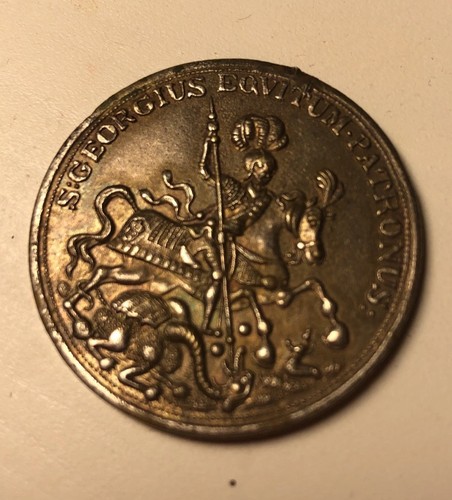 Medaille heiliger georg - medaille,,